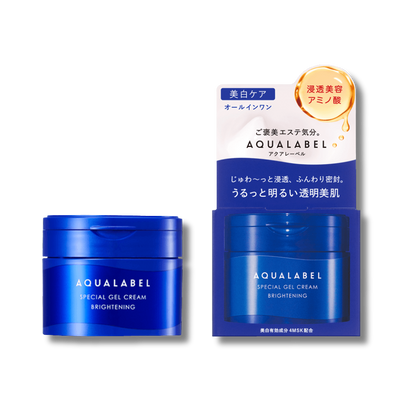 Aqualabel New 5-In-1 Whitening Cream Blue Can 90G