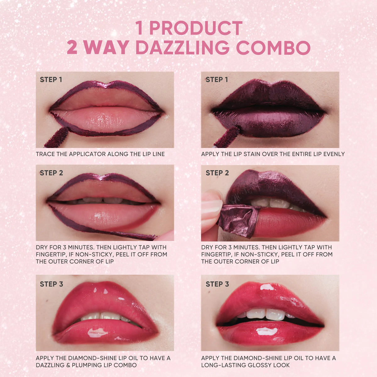 Judydoll - Peel Off Stain And Plumping Oil Duo - 5 Colors [#04 Cinnamon Glow]