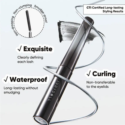 Judydoll - 3D Curling Eyelash Iron Mascara - 9 Types [Large Volume 6 Precision Design #01 Black]