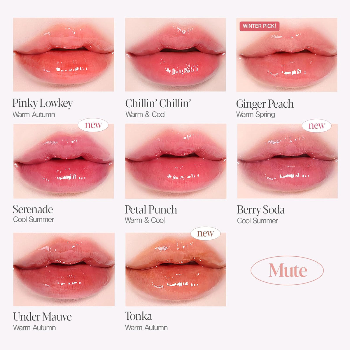espoir Couture Lip Tint Glaze Chillin' Chillin'