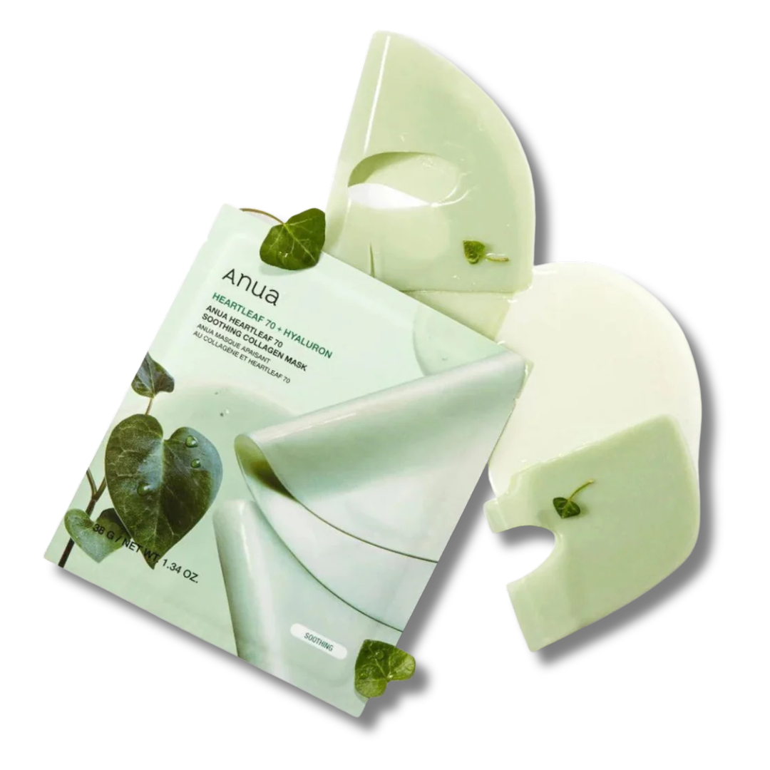 Heartleaf 70 Soothing Collagen Mask Box