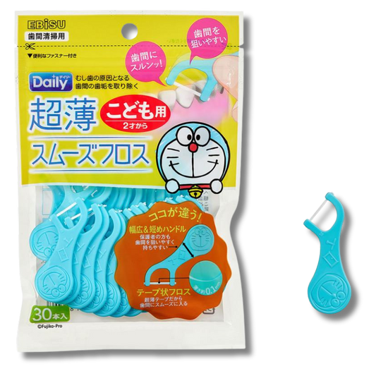 Doraemon Daily Ultra Thin Smooth Floss [30 pcs]