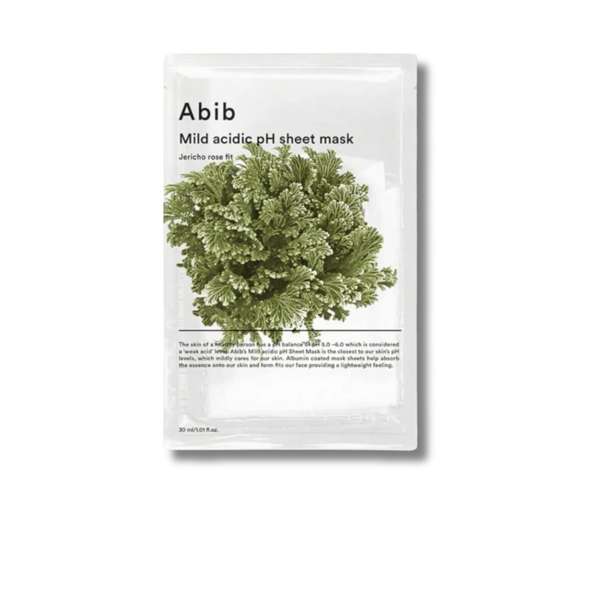 Mild Acidic pH Sheet Mask Jericho Rose Fit