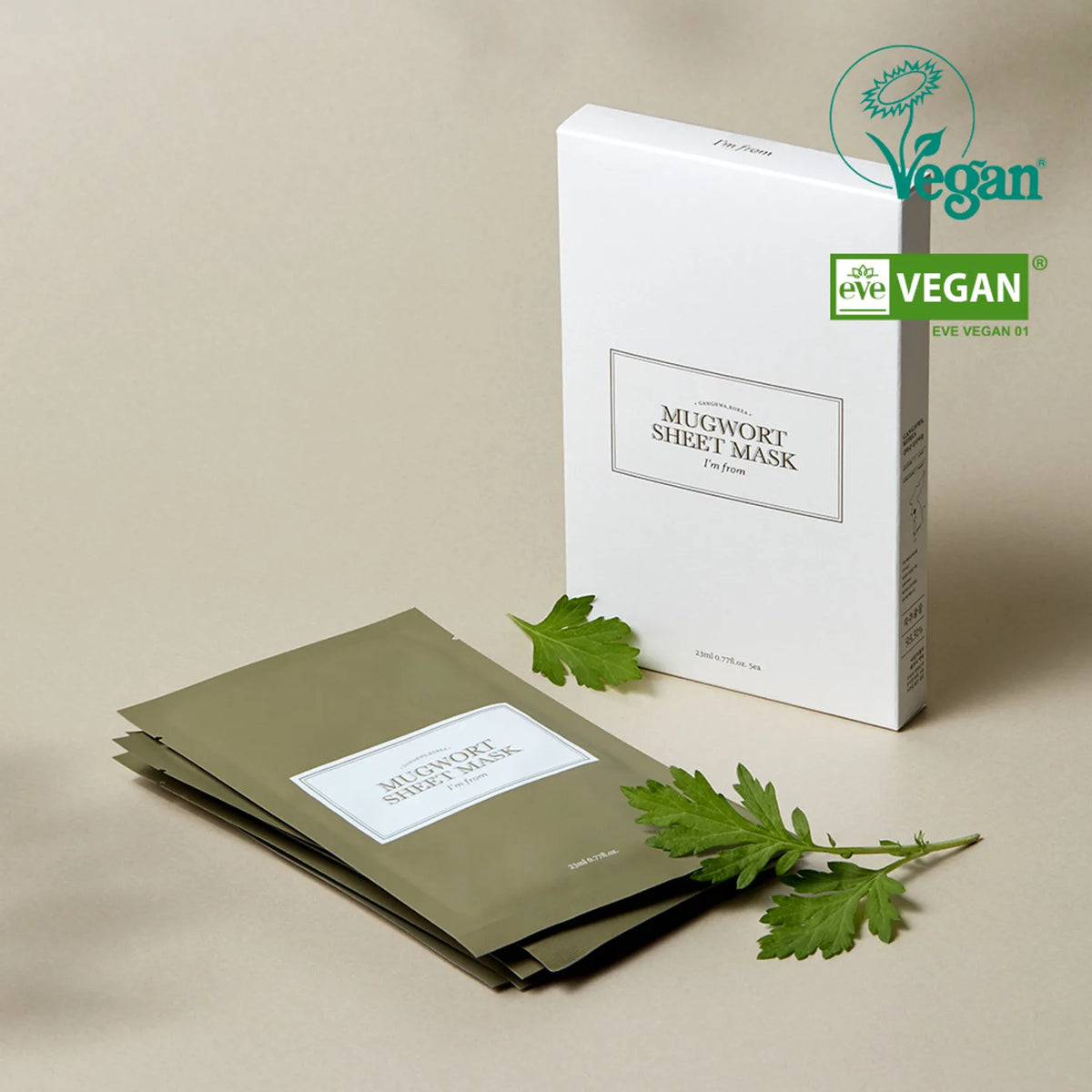 Mugwort Sheet Mask Box