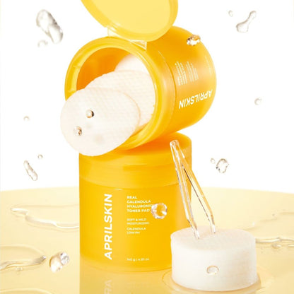 Real Calendula Hyaluronic Toner Pad (60pcs)