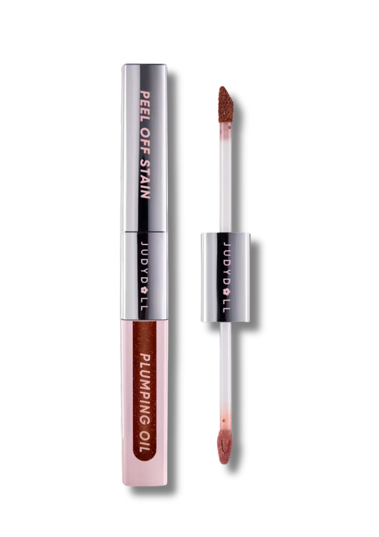 Judydoll - Peel Off Stain And Plumping Oil Duo - 5 Colors [#04 Cinnamon Glow]