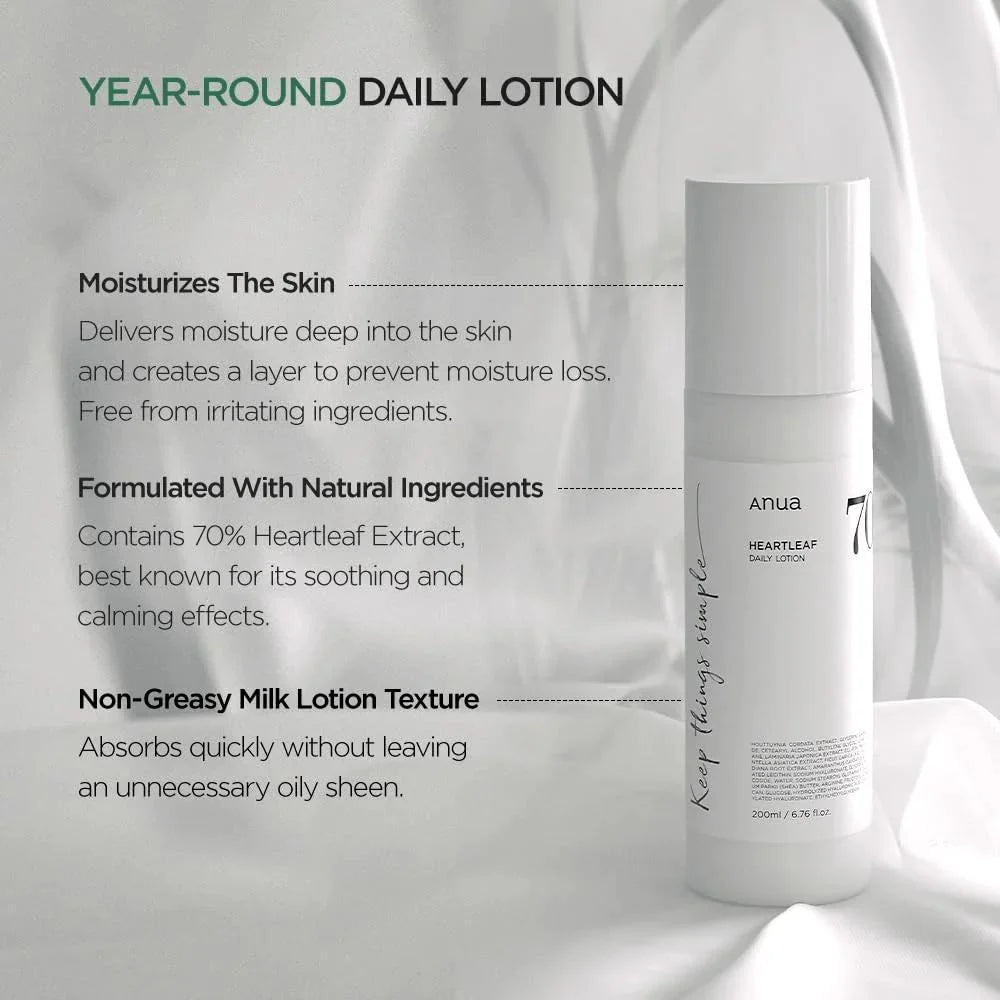 Heartleaf 70 Daily Lotion 200mL