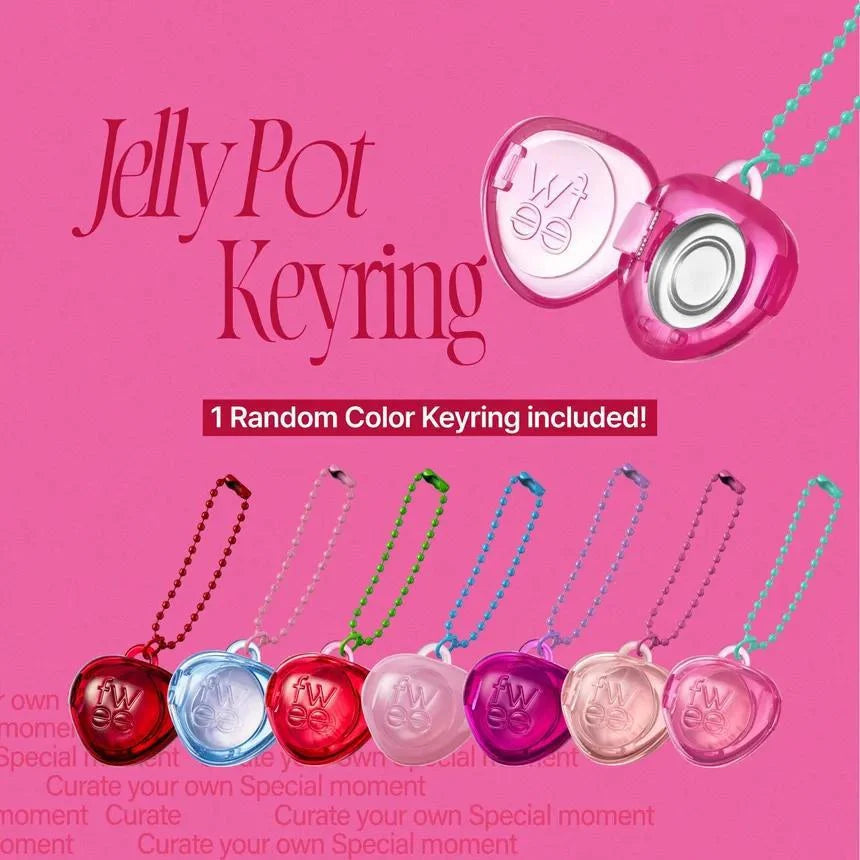 *Keyring* Lip&Cheek Glowy Jelly Pot JP01 Sugar Coat 4g
