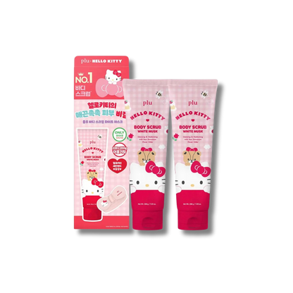 Body Scrub White Musk Hello Kitty Set