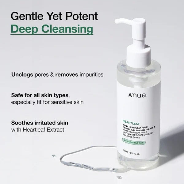 Heartleaf Pore Control Cleansing Oil Mild 200ml