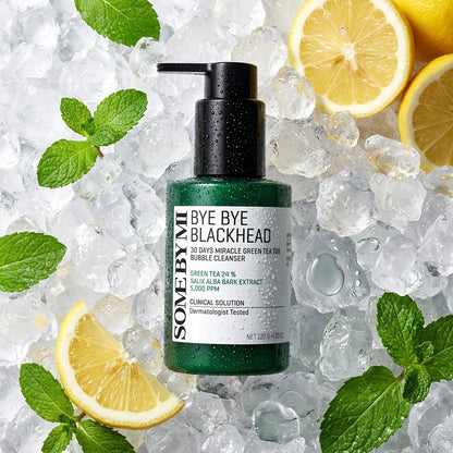 Bye Bye Blackhead 30 Days Miracle Green Tea Tox Bubble Cleanser 120g