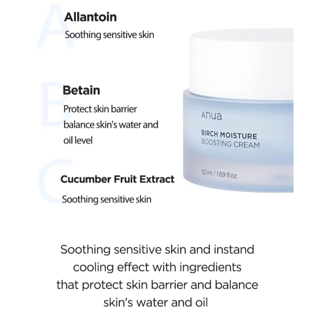 Birch Moisture Boosting Cream 50mL