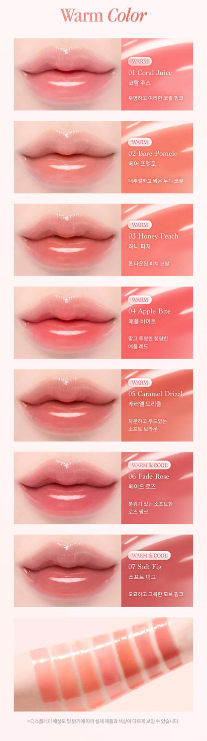 Dasique Pure Water Lip Gloss 03 Honey Peach