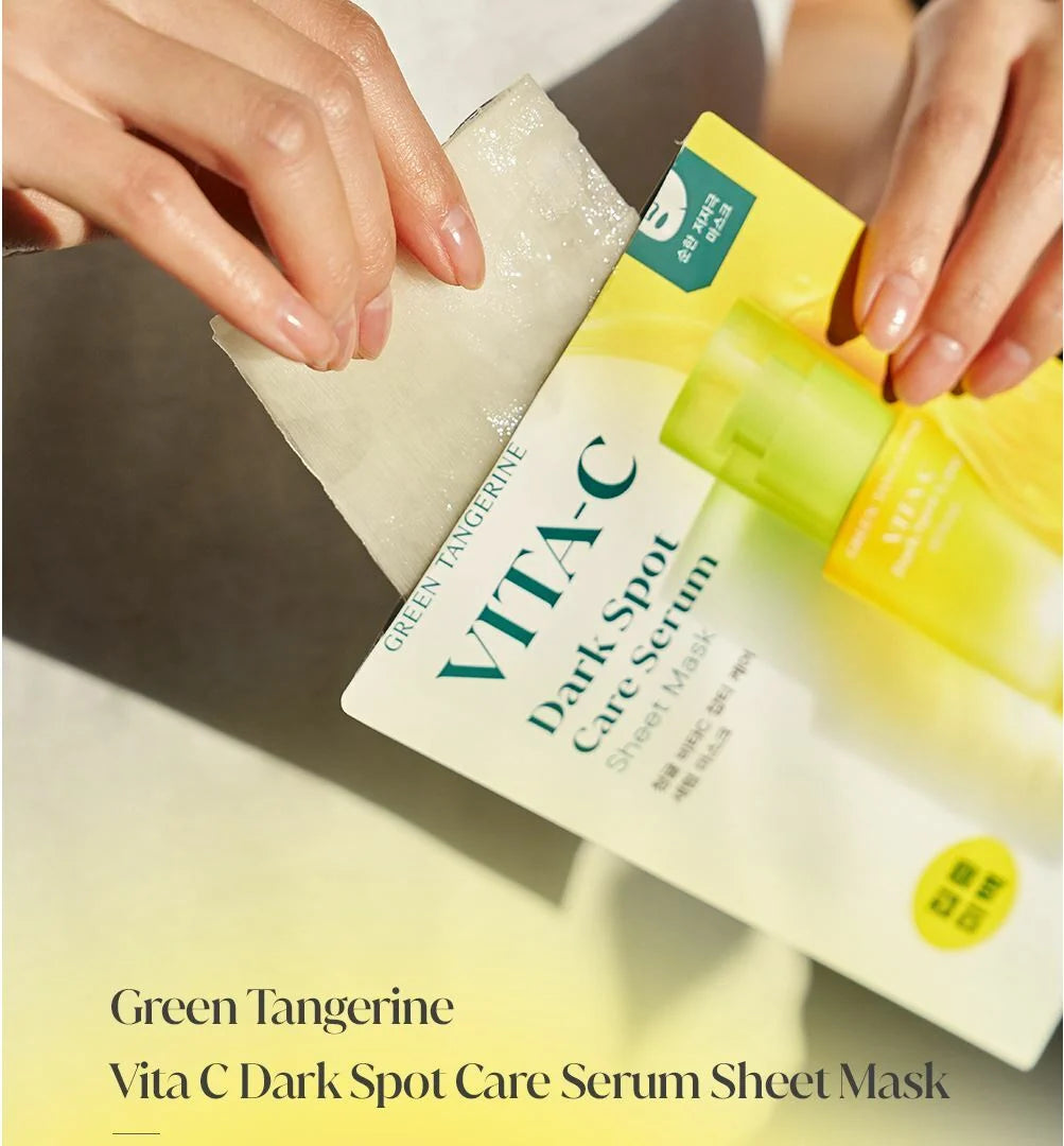 Tangerine Vita C Dark Spot Care Serum Sheet Masks