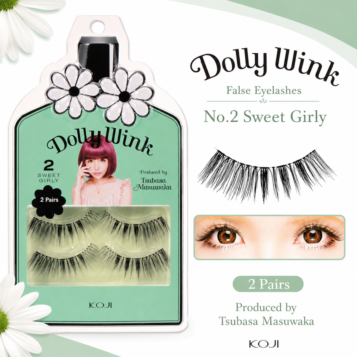 Koji Dolly Wink Eyelash 2 Sweet Girly