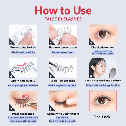 D-UP EYELASHES Airy Curl LASH 05