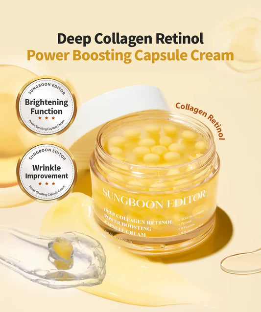 Deep Collagen Retinol Power Boosting Capsule Cream 50ml