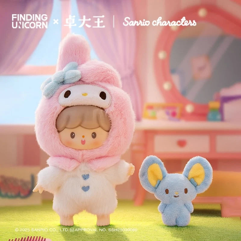 F.UN zZoton x Sanrio Characters Linking Buddies Plush Blind Box