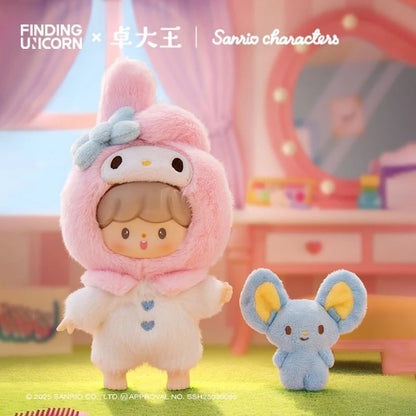 F.UN zZoton x Sanrio Characters Linking Buddies Plush Blind Box