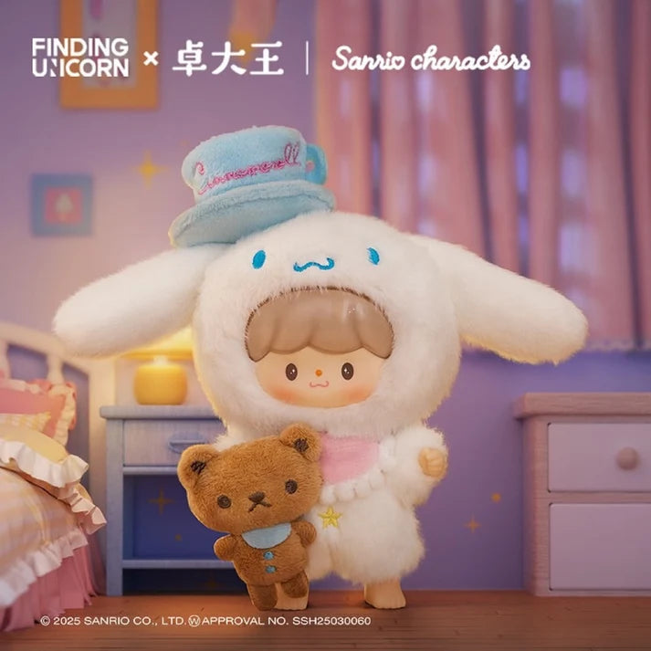F.UN zZoton x Sanrio Characters Linking Buddies Plush Blind Box