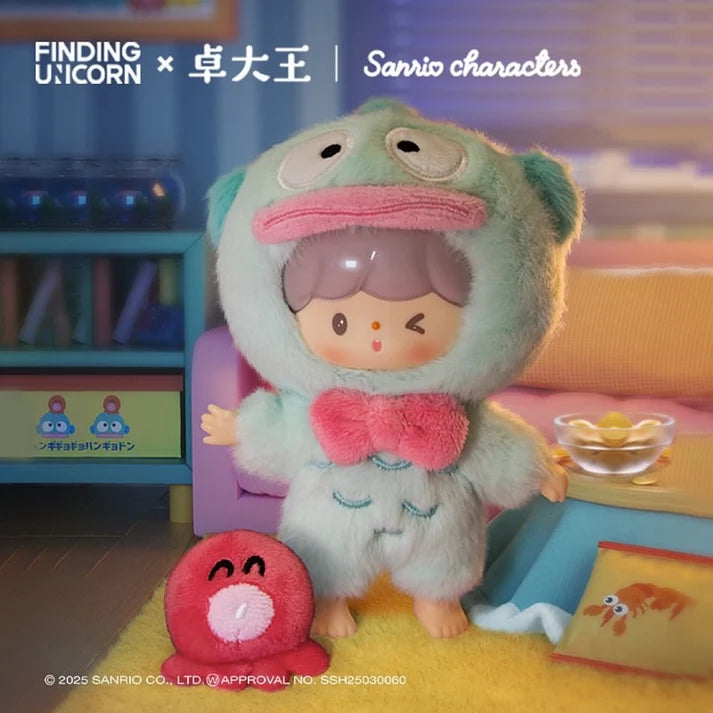 F.UN zZoton x Sanrio Characters Linking Buddies Plush Blind Box