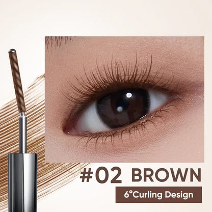 Judydoll - 3D Curling Eyelash Iron Mascara - 9 Types [6 Curling Design #02 Brown]