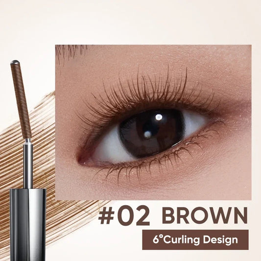 Judydoll - 3D Curling Eyelash Iron Mascara - 9 Types [6 Curling Design #02 Brown]