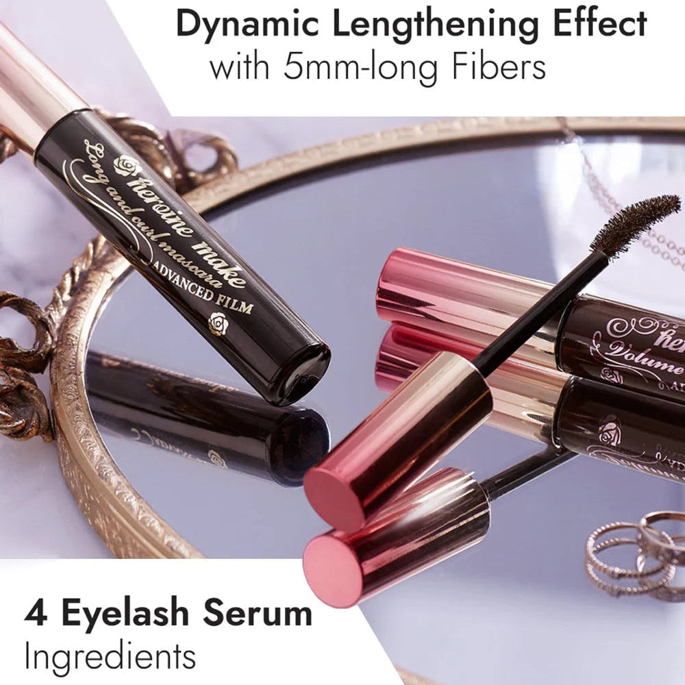 Heroine Make Long & Curl Mascara, Advanced Film, 02 Brown