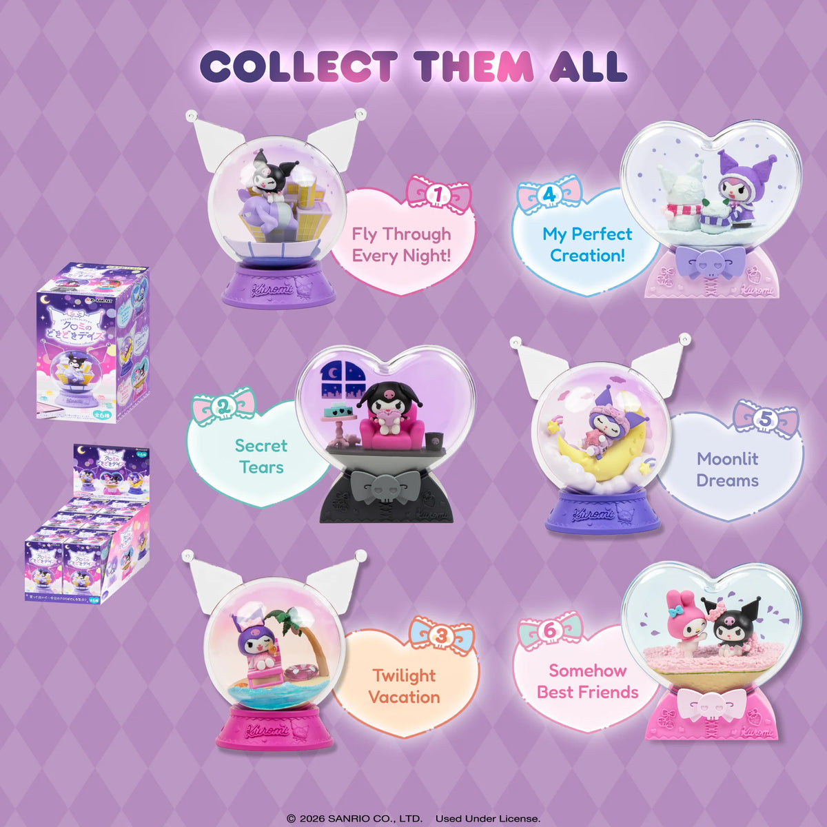 Re-ment Kuromi Terrarium Collection Blind Box