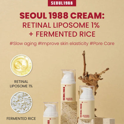 Cream : Retinal Liposome 1% + Fermented Rice