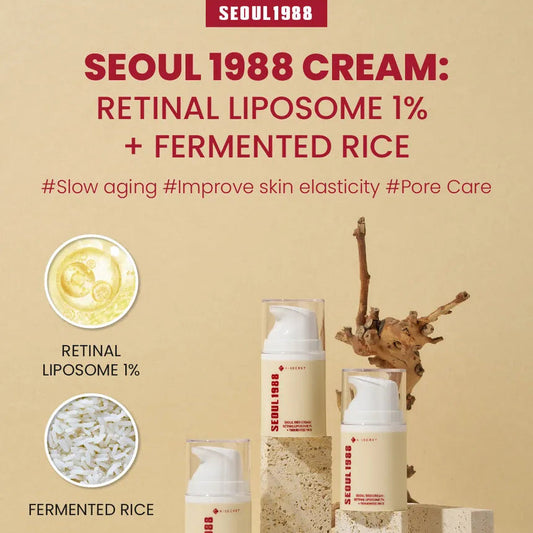 Cream : Retinal Liposome 1% + Fermented Rice