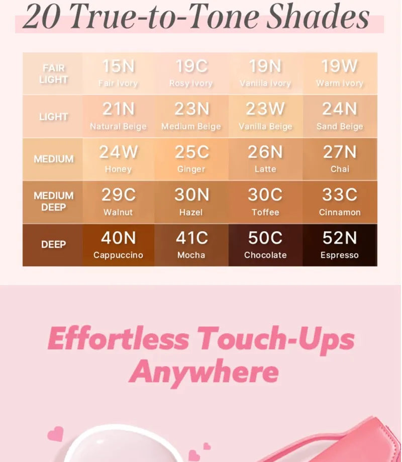 All-day Skin Fit Milky Glow Cushion #23N Medium Beige