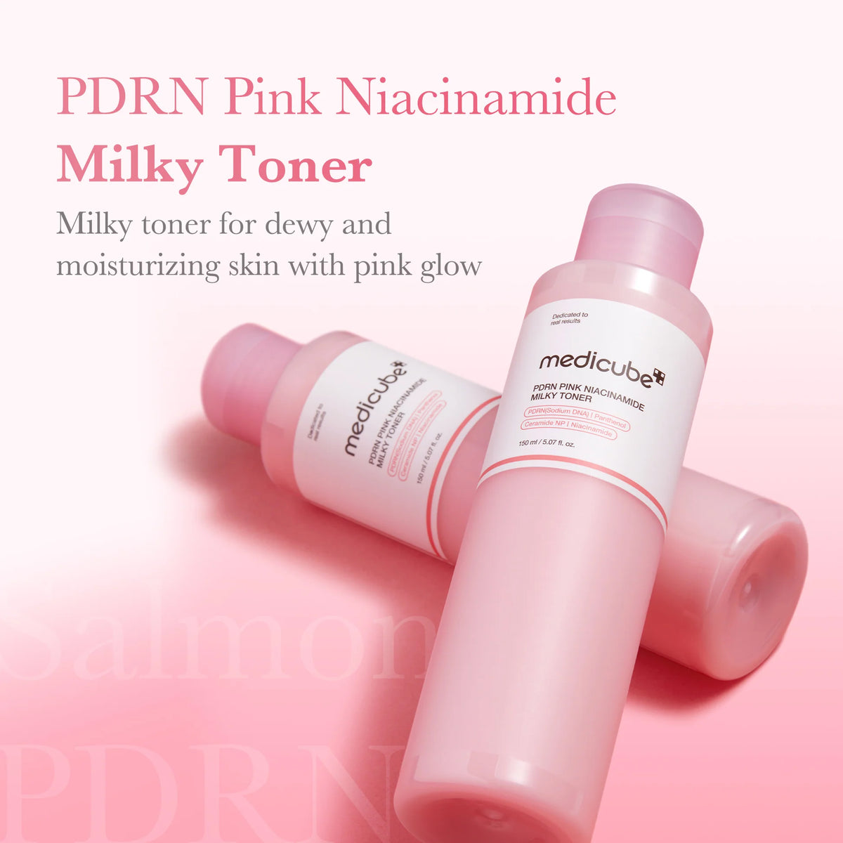 PDRN Pink Niacinamide Milky Toner 150mL