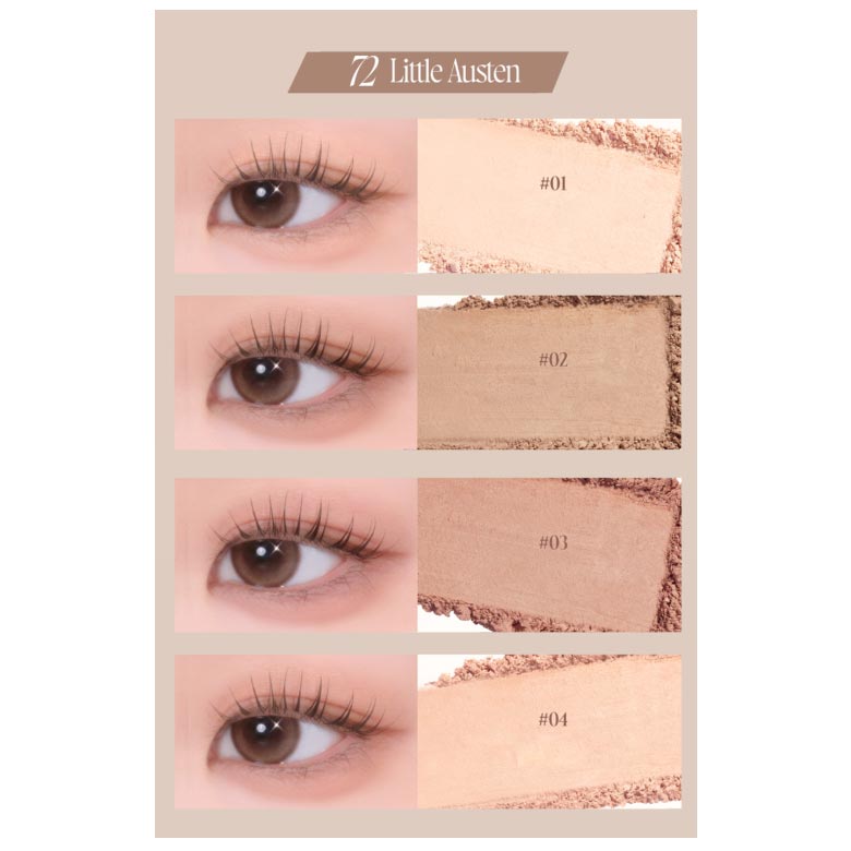 PRELUDE DINTO Nostalgia Eye Palette 72 Little Austen