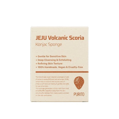 Volcanic Scoria Konjac Sponge