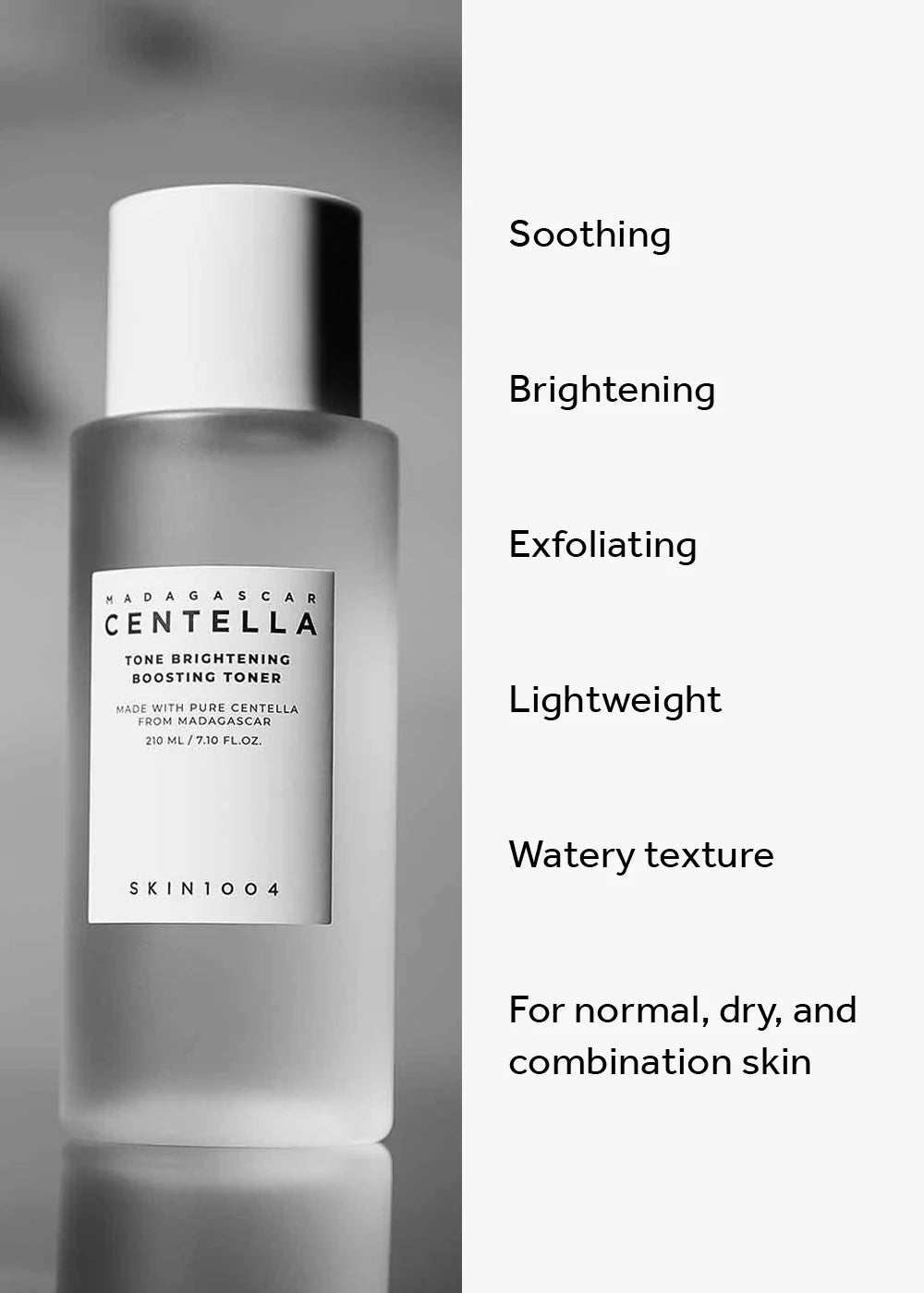 Madagascar Centella Tone Brightening Boosting Toner 210mL