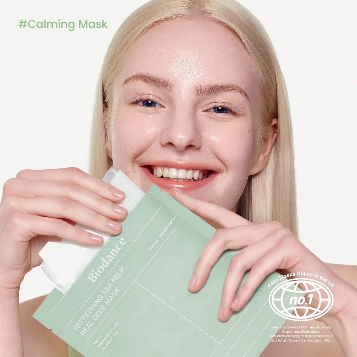 BIODANCE Refreshing Sea Kelp Real Deep Mask 1Box
(34g*4ea)