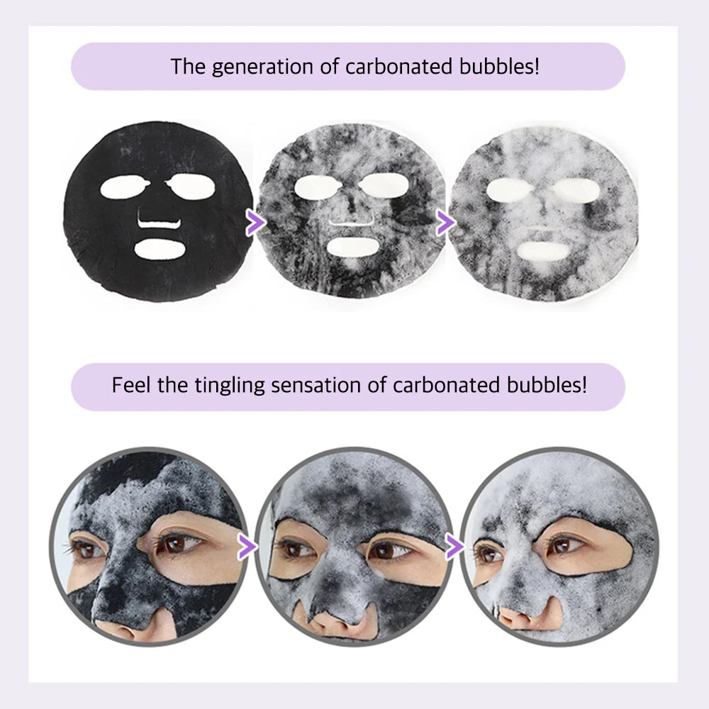Self aesthetic Pore clean Bubble mask 5P
