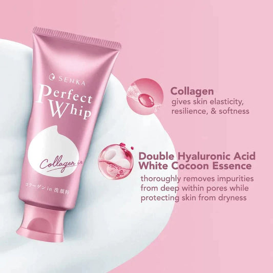 SENKA Perfect Whip Collagen Foaming Cleanser 120g