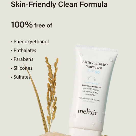 Airfit Invisible™ Sunscreen SPF 50 50mL