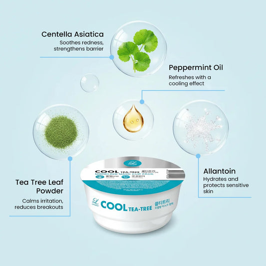 Modeling Mask Cup Pack COOL TEA-TREE 28g