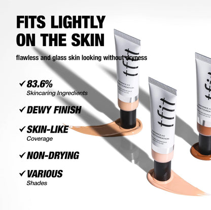 RADIANCE FIT SERUM FOUNDATION C01 PORCELAIN 30g
