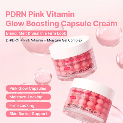 PDRN Pink Vitamin Glow Boosting Capsule Cream 50ml