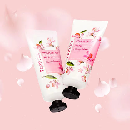 Pink Flower Blooming Hand Cream - Cherry Blossom