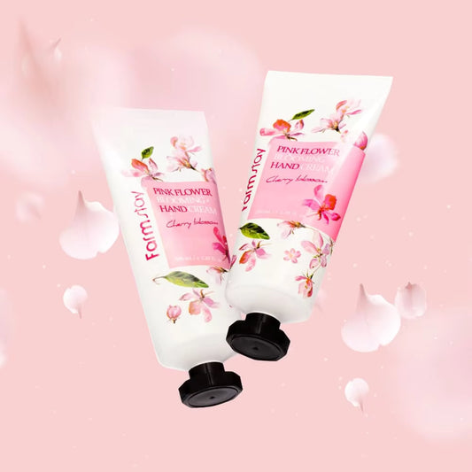 Pink Flower Blooming Hand Cream - Cherry Blossom