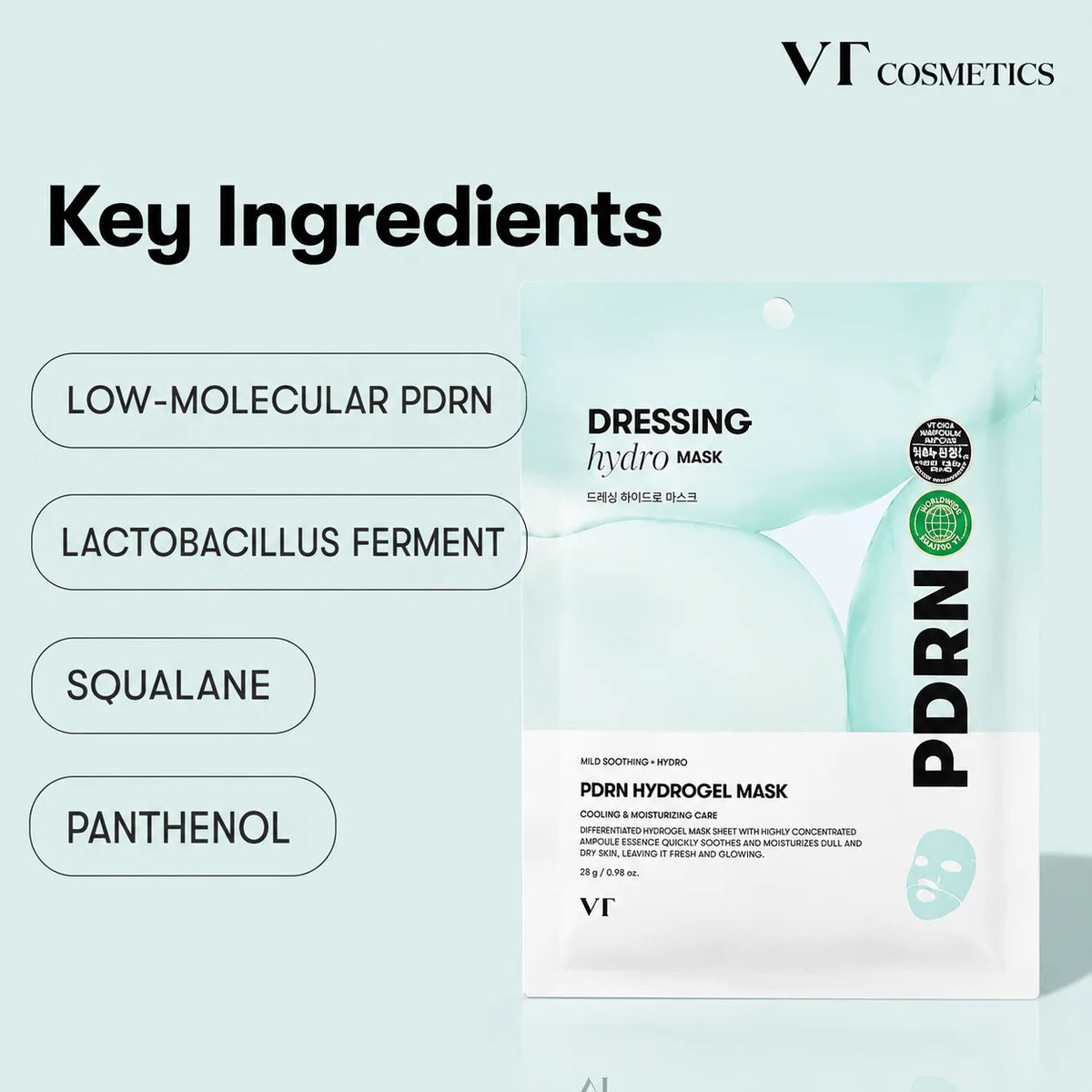 PDRN Hydrogel Mask