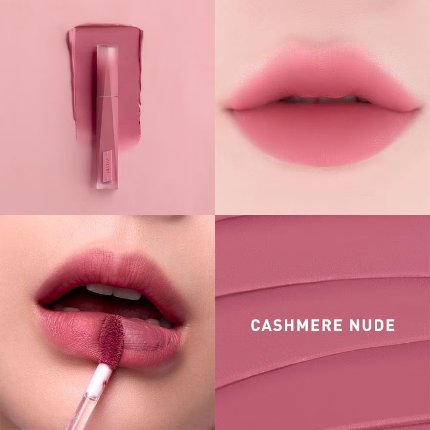 3CE VELVET LIP TINT PLUSH #10 CASHMERE NUDE