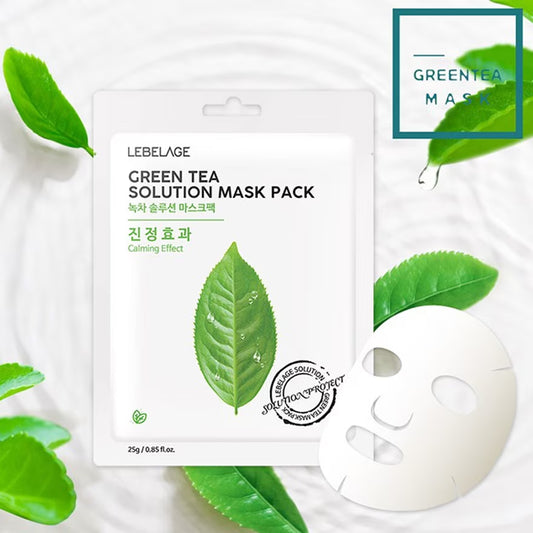 Solution Mask Pack - Green Tea [1 pc]