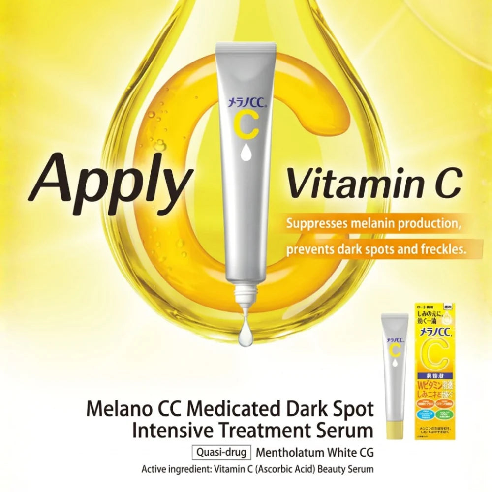 Rohto Melano Cc Medicated Intensive Blemish Treatment Serum With Vitamin C 20Ml