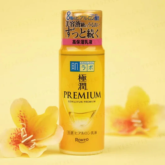 Rohto Hada Labo Gokujyun Premium Milk Lotion, 140ml